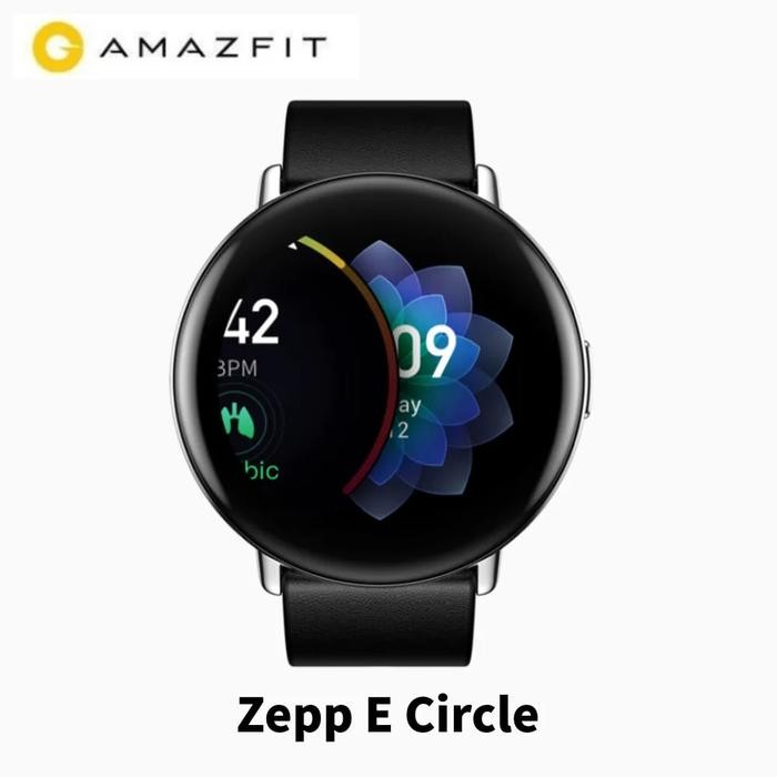 Original Amazfit Zepp E Circle Smartwatch 5ATM Water Resistant Always