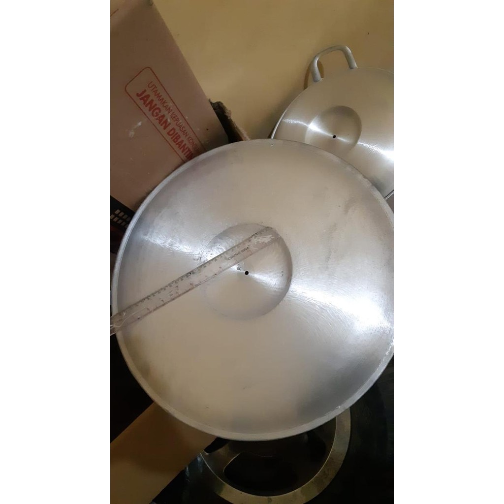 PREMIUM TUTUP KATEL/KUALI/WAJAN/PENGGORENGAN BESAR, TEBAL & RAPIH