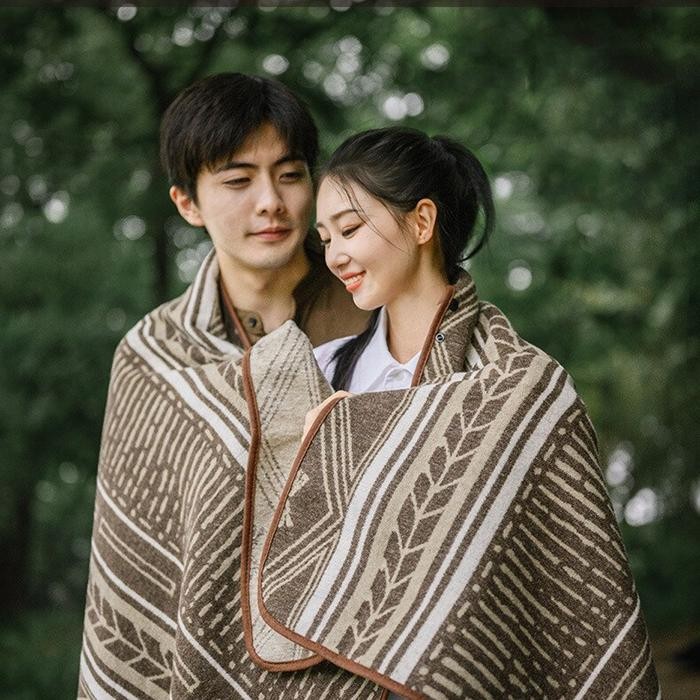 Selimut Hangat Naturehike NH21PS006 Wool Blanket - Brown