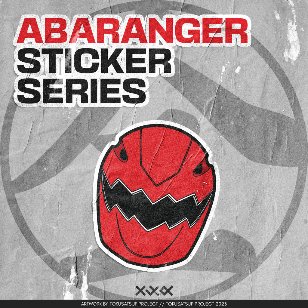 

Bakuryuu Sentai Abaranger Series Sticker Stiker