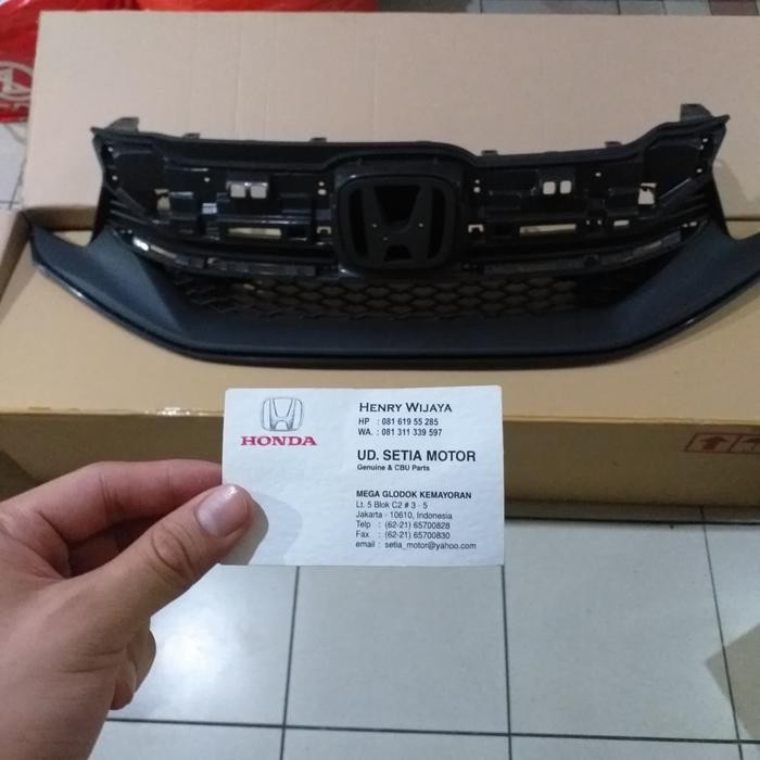 base grill grille depan honda mobilio facelift rs original