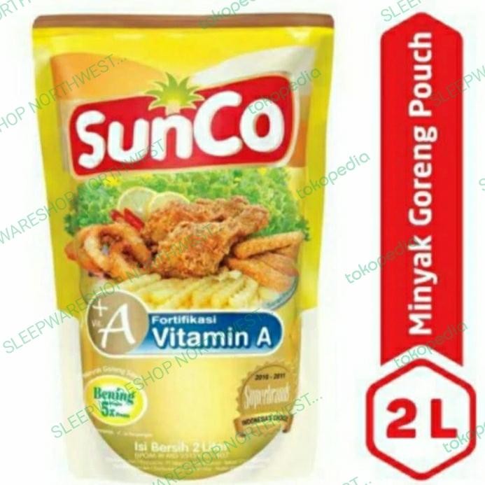 

New Minyak Goreng Sunco 2L free dus dan bubble wrap