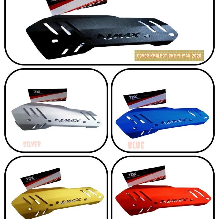 TAMENG KNALPOT NMAX Tutup Knalpot Motor Nmax Cnc Alumunium Cover Knalpot NMAX Pelindung Knalpot NMAX