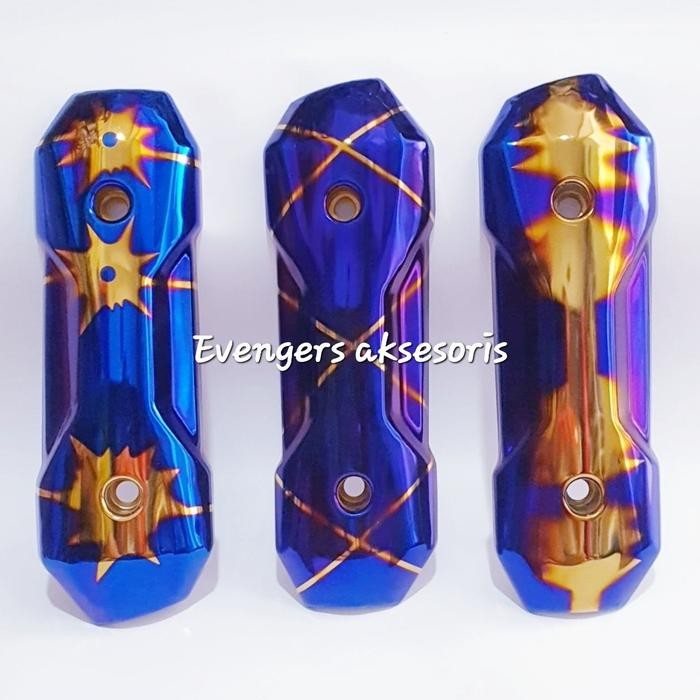 TUTUP KNALPOT BESI THAILOOK MOTOR BEAT KARBU/VARIO KARBU/SPACY/BEAT ESP ISS/BEAT STREET/BEAT NEW dll