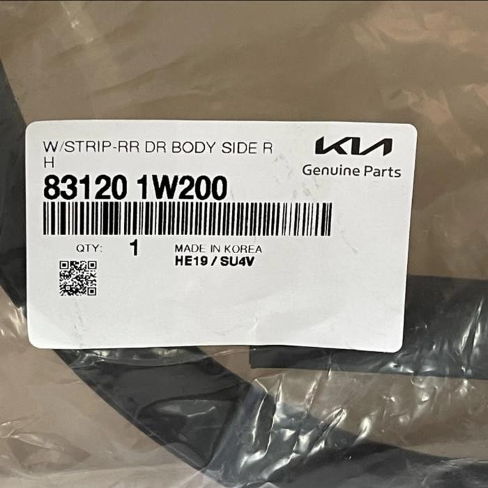 Karet Pintu Kia All New Rio Original Kia