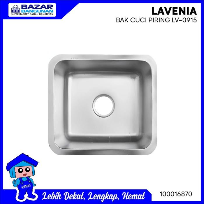 PREMIUM Lavenia - Sink / Bak Cuci Piring Lv 0915 Lv0915 Lv-0915 Stainless Steel