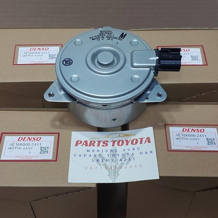 Motor Fan Kipas Radiator All New Avanza Xenia Veloz Denso Original