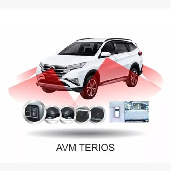 PREMIUM Mtech Around View Monitor Camera Toyota Rush Terios Kamera 360 Bird Ey