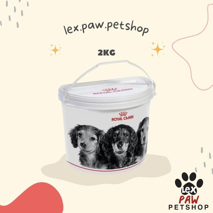 PREMIUM PET FOOD CONTAINER ROYAL CANIN 2KG TEMPAT MAKAN ANJING KUCING MURAH