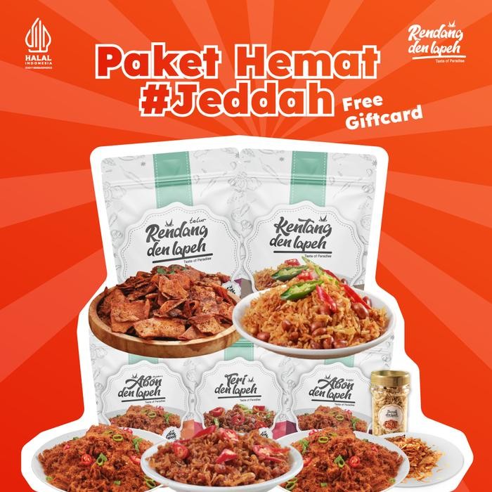 

PREMIUM Paket Hemat Bekal Haji Umroh Traveling Lauk Kering Indonesia