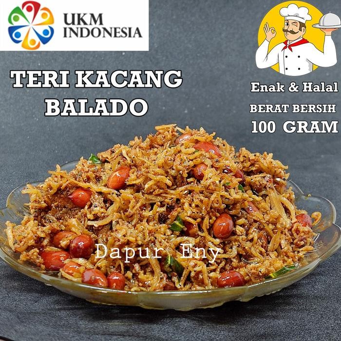 

PREMIUM TERI KACANG BALADO DAUN JERUK 100 GRAM ENAK TERI NASI MEDAN SIAP SAJI FRESH TANPA PENGAWET