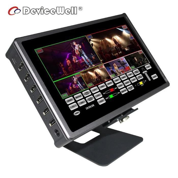 DeviceWell HDS7105S HDS8107 Video Switcher Touch Screen