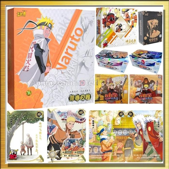 Anime Naruto Card Original KAYOU Box Ninja World Complete Series