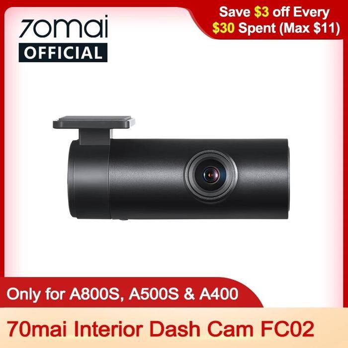 70mai Interior Cam FC02 Only for 70mai A810 A800S A500S A400 (Cannot