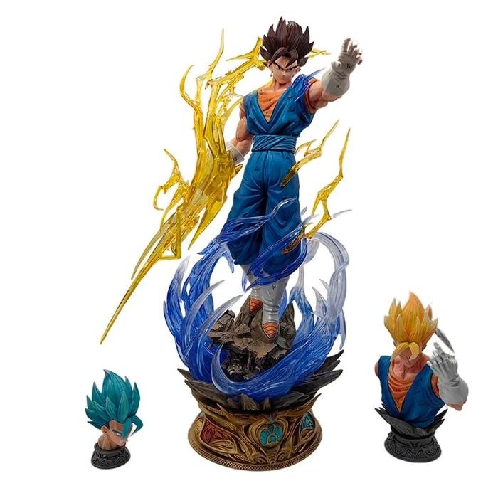 Yunqi Create Studio Dragon Ball Figurine Gogeta Anime Model