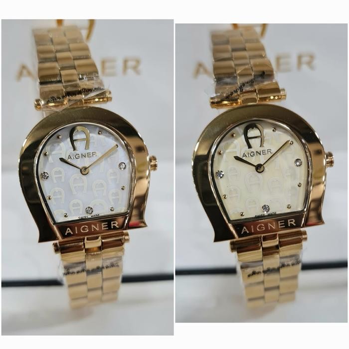 Aigner Varese A45600 Gold Original Jam Tangan Wanita
