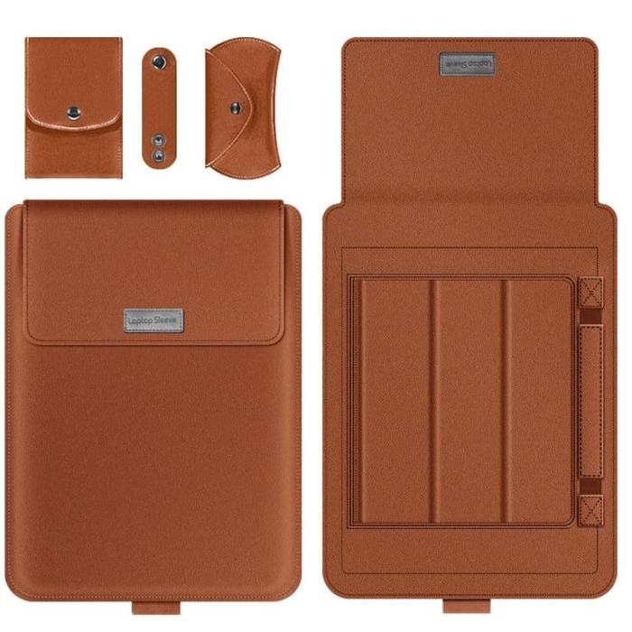 Laptop Envy X360 13 Inch Tas Leather Case Sleeve Cover Mousepad