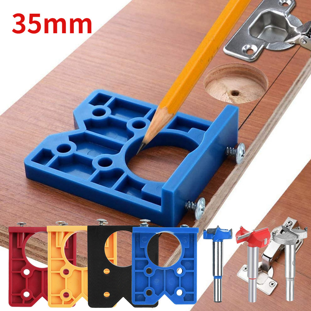35Mm Panduan Pengeboran Lubang Engsel Dowel Jig Engsel Jig Lubang