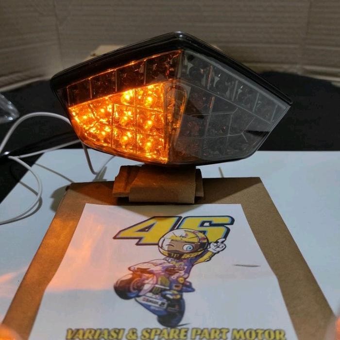 PROMO STOPLAMP LAMPU STOP REM BELAKANG LED VIXION NEW PLUS SEN LED & SENJA RUNNING READY