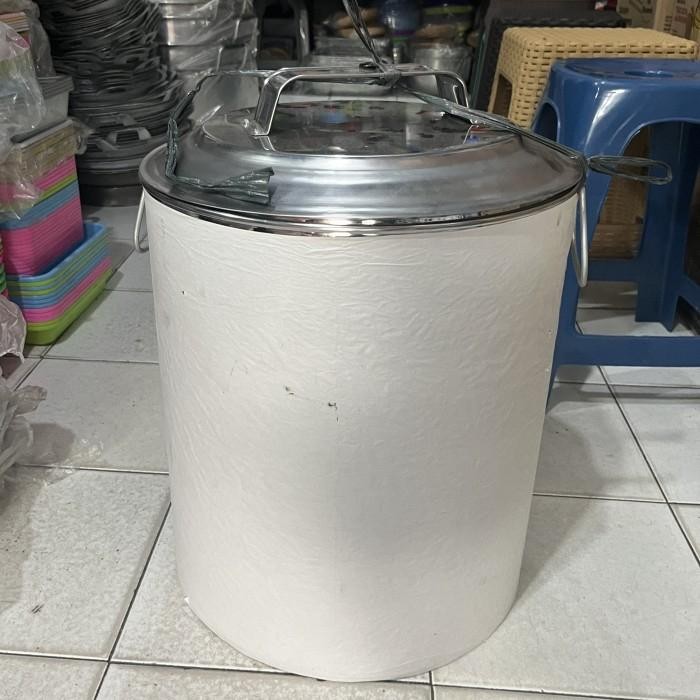 Panci / tong/ dandang air stainless tinggi polos