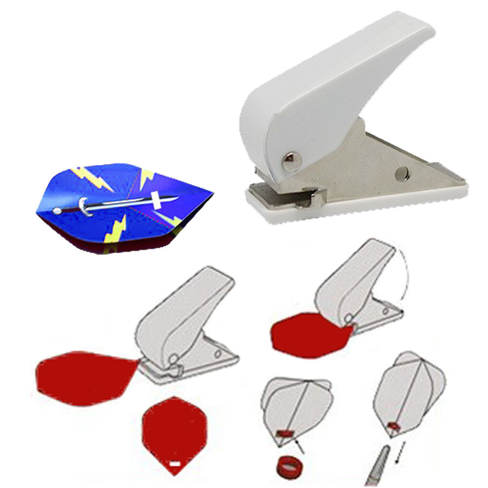 Dart Punch Machine Dart Flight Hole Puncher Shaft Metal Ring Tools