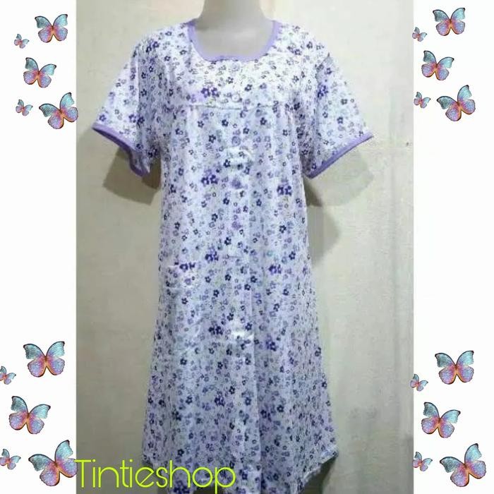 Baju tidur BKH /Daster jumbo XXL wanita berkancing