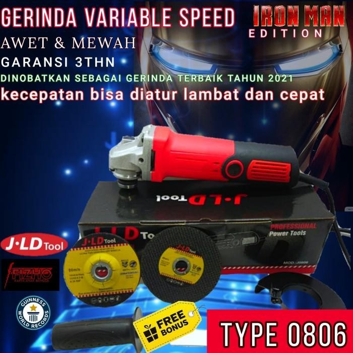 [Expert] mesin GERINDA uchiha type 800 heavy duty 4inch low watt gerenda