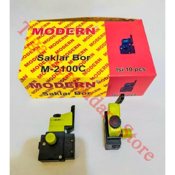 [Expert] Saklar / Switch Mesin Bor Modern 2100c / m-2100c Hijau
