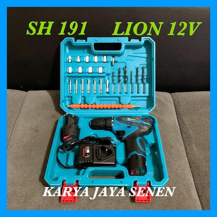 Mailtank Sh191 Mesin Bor Cordless Drill 12V Mailtank