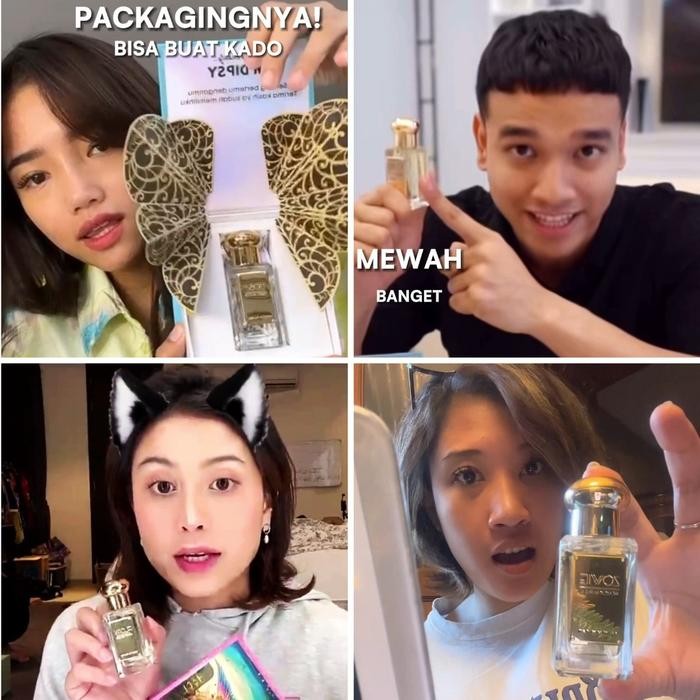 Hodl Scent Fancy Series Dipsy + Hazel // Parfum Wanita Perempuan Farpum Premium Extrait De Perfume