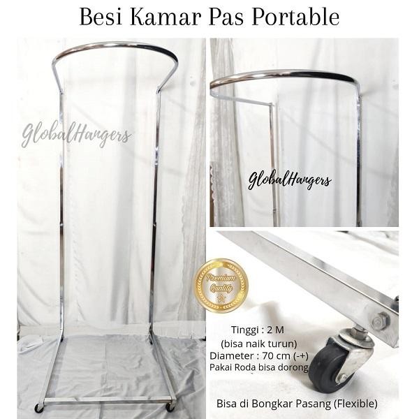 Kamar Pas Bongkar Pasang Fitting Room Portable