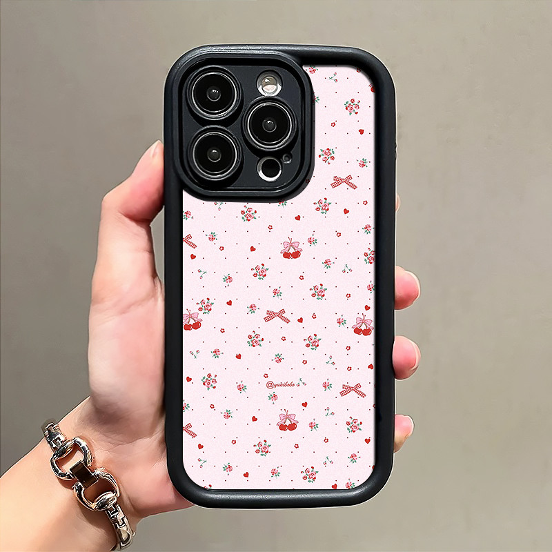 Merah Jambu Premium Aesthetic Cewek Case Hp Redmi 14T 13T Pro Redmi Note 14 4G 5G Pro Plus 13 13C 9A