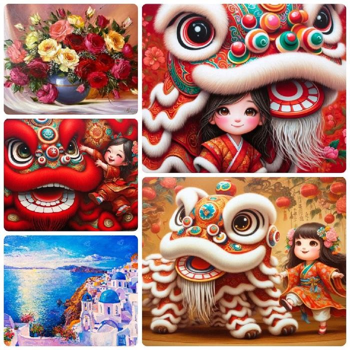 

DISKON DIAMOND PAINTING SET 5D FULL DRILL SQUARE KREATIFITAS ( 30CM X 40CM ),KETERAMPILAN DAN MAINAN