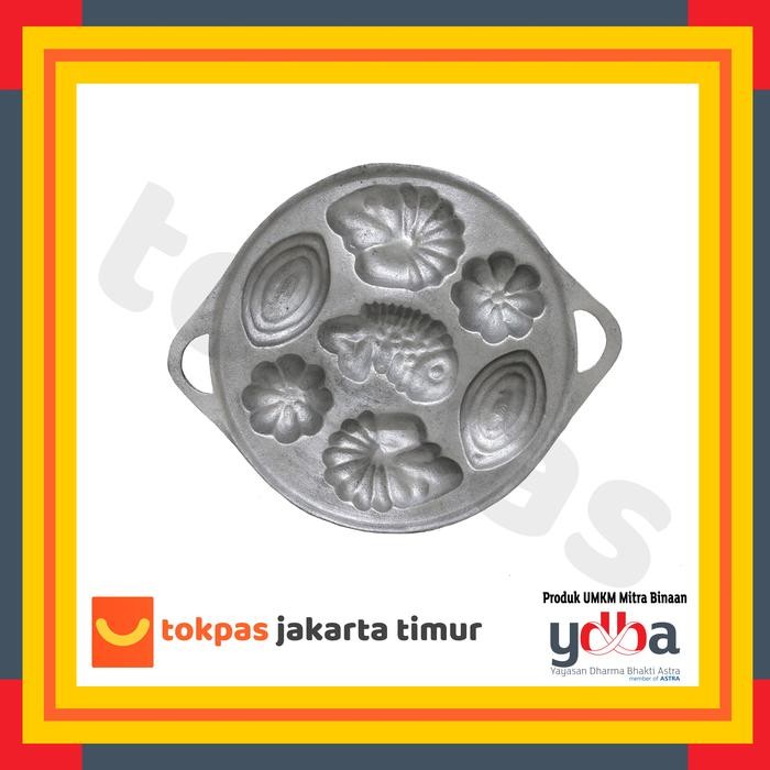 Cetakan Kue Bahulu Bolu Kering Kerang Kue Cubit Kuat Awet Terlaris Mini Multifungsi Serbaguna O7S8 B