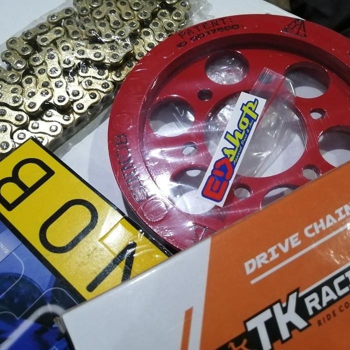 Gear 428 Sinnob Rantai Tk Hs Vixion Mx King Old Ovi Nvl Nva Gold Ger