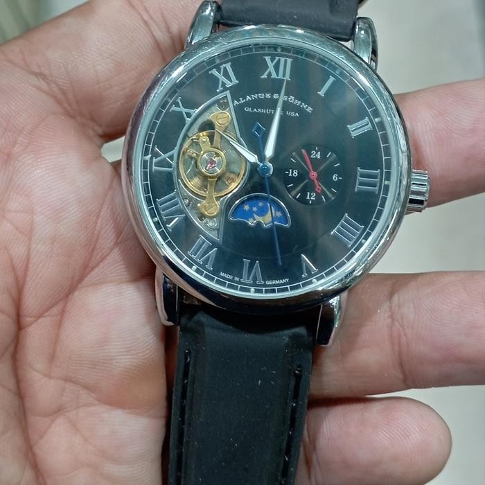 jam tangan pria a lange and sohne otomatis chrono aktiv semua *