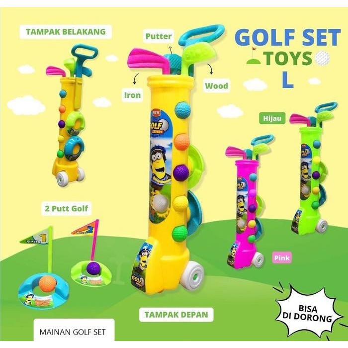 Mainan Golf Set Anak Mainan Edukasi Golf