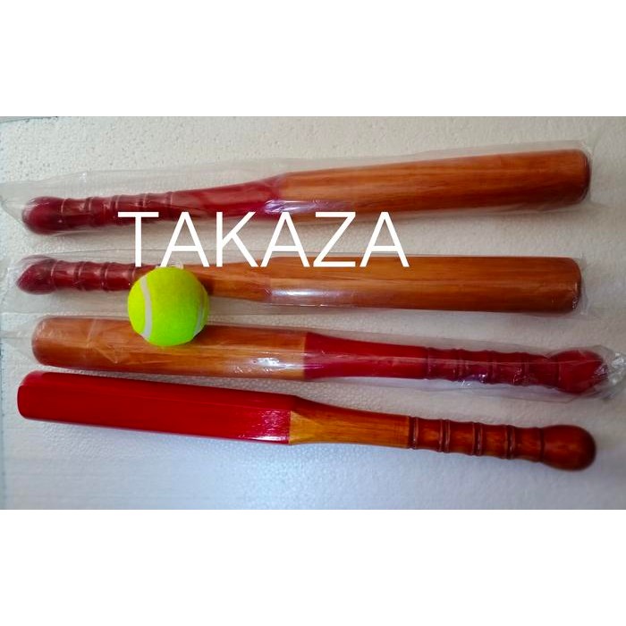 KASTI PAKET BOLA DAN PEMUKUL KAYU / BOLA KASTI DAN PEMUKUL KAYU MURAH