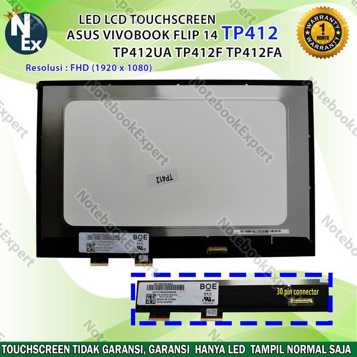 LED LCD TOUCHSCREEN ASUS VIVOBOOK FLIP 14 TP412 TP412UA TP412F TP412FA