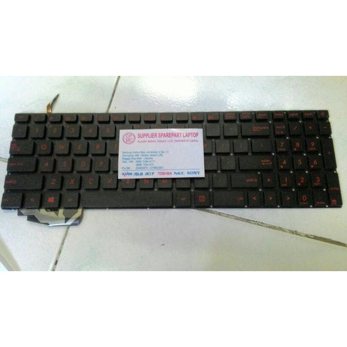 Keyboard ORIGINAL Asus ROG GL552 GL552JX GL552VW GL552VX