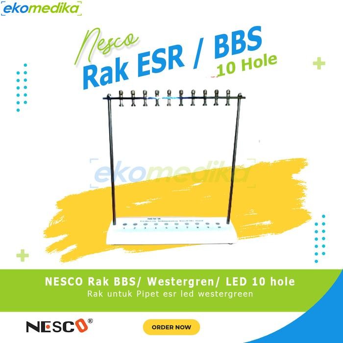Ready RAK ESR WESTERGREEN / RAK LED WESTERGREEN 10 HOLE NESCO RAK BBS