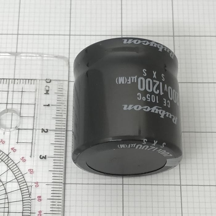 Elco 1200uf 200v / Kapasitor Elco 1200uf 200v / Elco 1200-200V