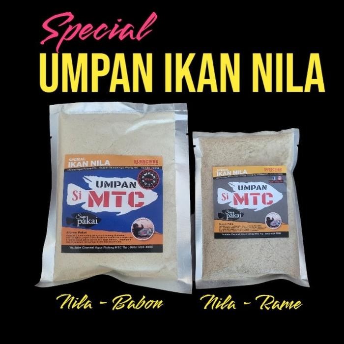 Umpan Special IKAN NILA Babon dan Rame - MTC *
