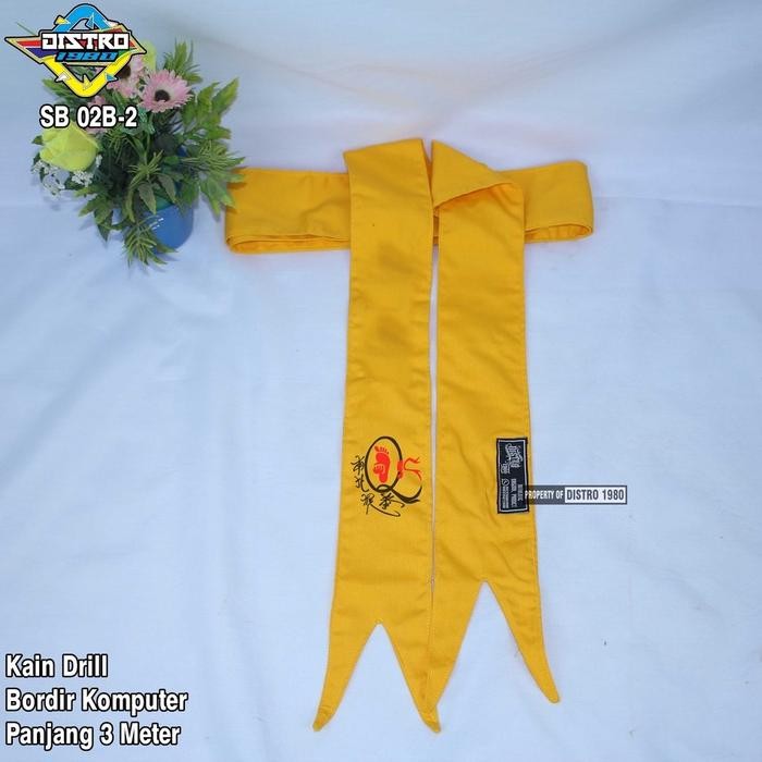 SABUK IKS.PI KERA SAKTI SABUK KUNING BORDIR SB 02B