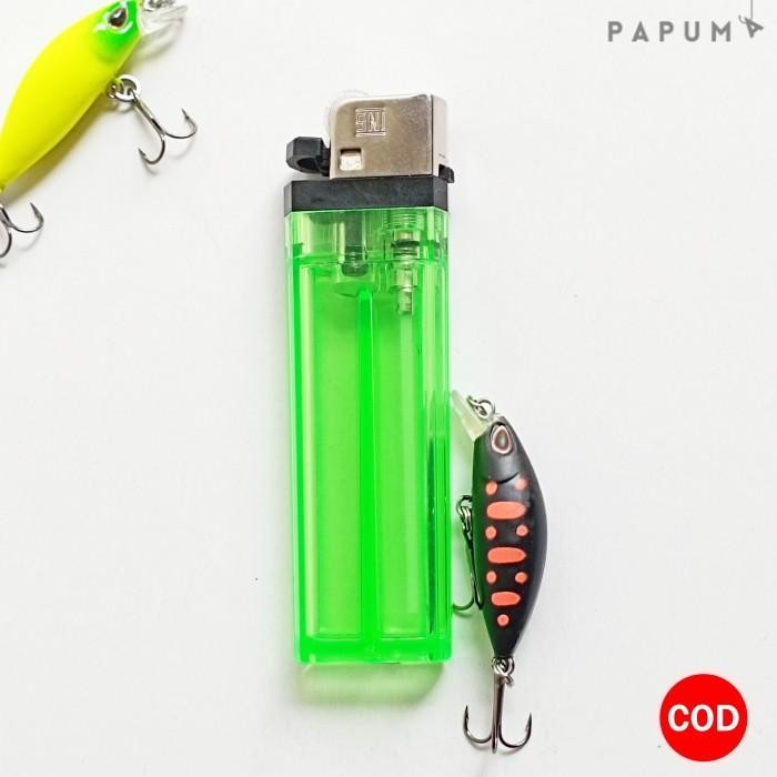 Mini Minow 4cm/2.5g Lure Kecil Umpan Pancing Minnow Casting