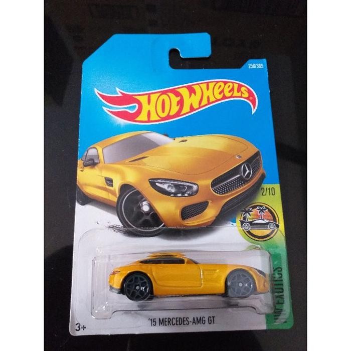 HOT WHEELS 15 MERCEDES AMG GT KUNING