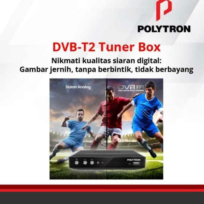 RECEIVER TV SET TOP BOX POLYTRON PDV 600T2 PDV 610T2 DVB-T2