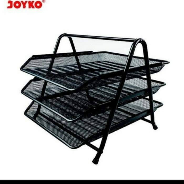 

keranjang dokumen 3 layer bongkar pasang- paper storage 3 susun