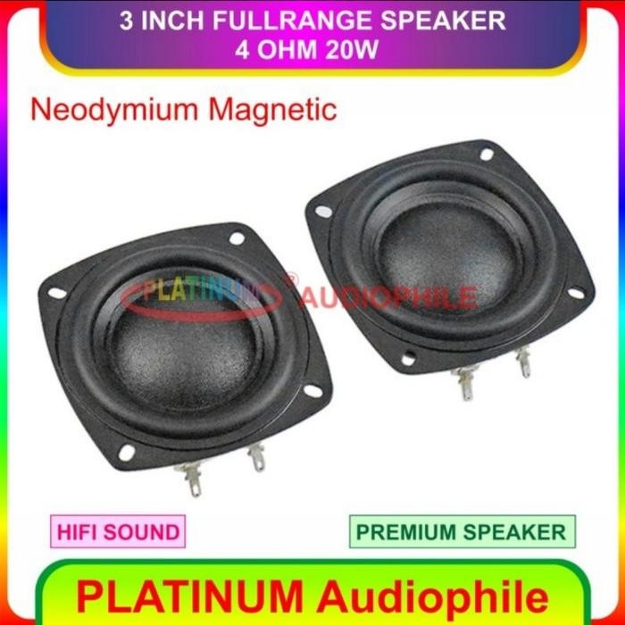Speaker Full Range 3" Neodymium 3 inch Fullrange