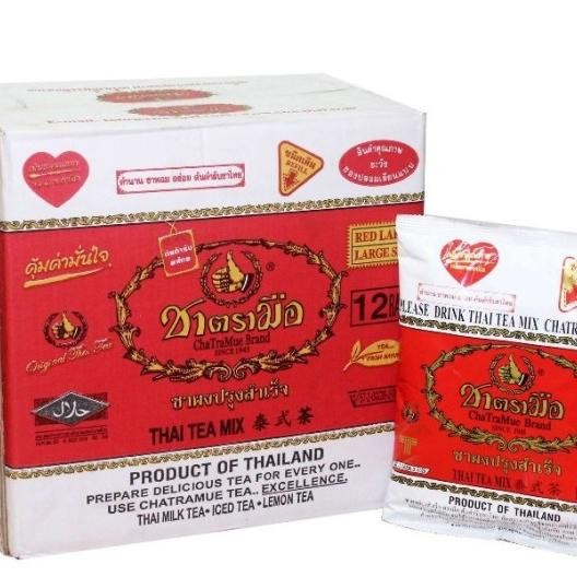 

Thai Tea Chatramue 400gr - Karton (12pcs)